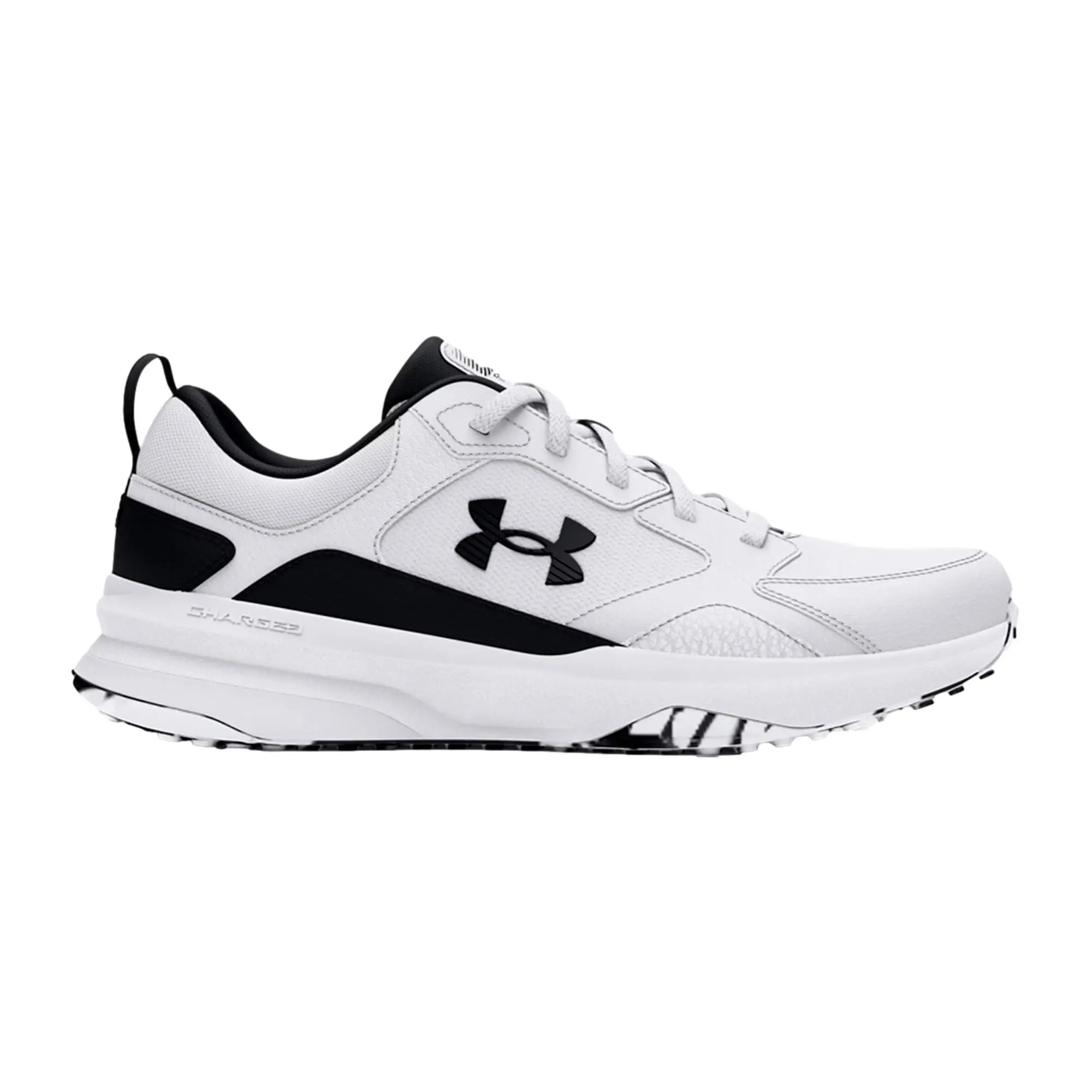 Under Armour Charged Edge White / White / Black  3026860-101 Men's