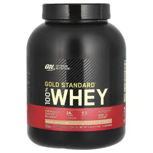 Optimum Nutrition Gold Standard® 100% Whey, Mocha Cappuccino, 5 lb (2.27 kg)