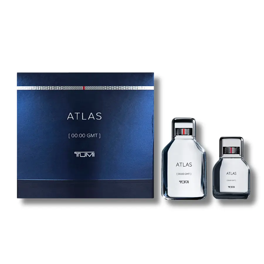 TUMI Atlas Gift Set Eau de Parfum 6.8FL.OZ & 1.0FL.OZ