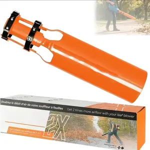Leaf Blower Air Booster Turbine Nozzle Extension, Speed and Power Boost for 2-4 Inch Leaf Blowers, Ideal for Yard Lawn and Driveway Cleaning