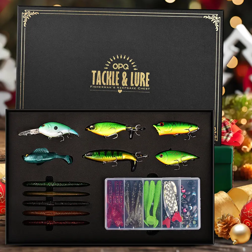 Fishing Gift Box Set Fishing Lures Kit Lure Fishing Kit for Saltwater Freshwater, Perfect Birthday Christmas Party Gift for Boyfriend Husband Father - TikTok Shop Fishing Gift Box Set Fishing Lures Kit Lure Fishing Kit for Saltwater Freshwater, Perfect Birthday Christmas Party Gift for Boyfriend Husband Father - TikTok Shop