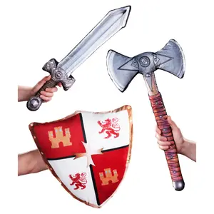 Pillowfight Warriors - Soft Shield and Sword Toys