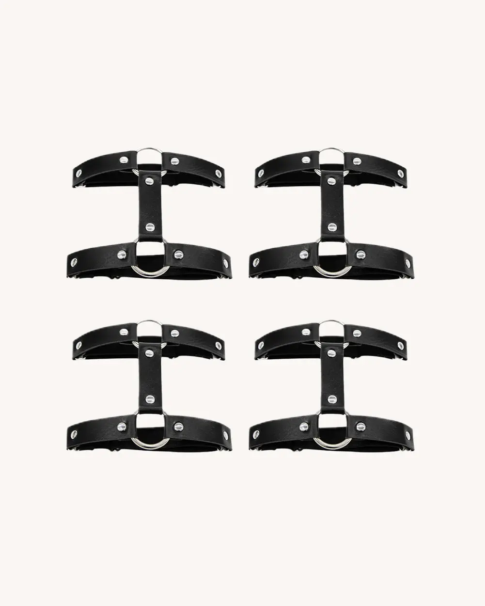 So Intense O-Ring 2-Pair Set Leg Garters