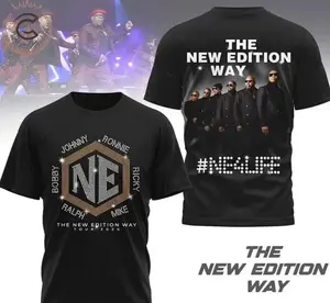 The New Edition Way Tour 2026 T-Shirt, NE Shirt, R&B Music Fans, Tour Date 2026 Shirt, Vintage New Edition Tee