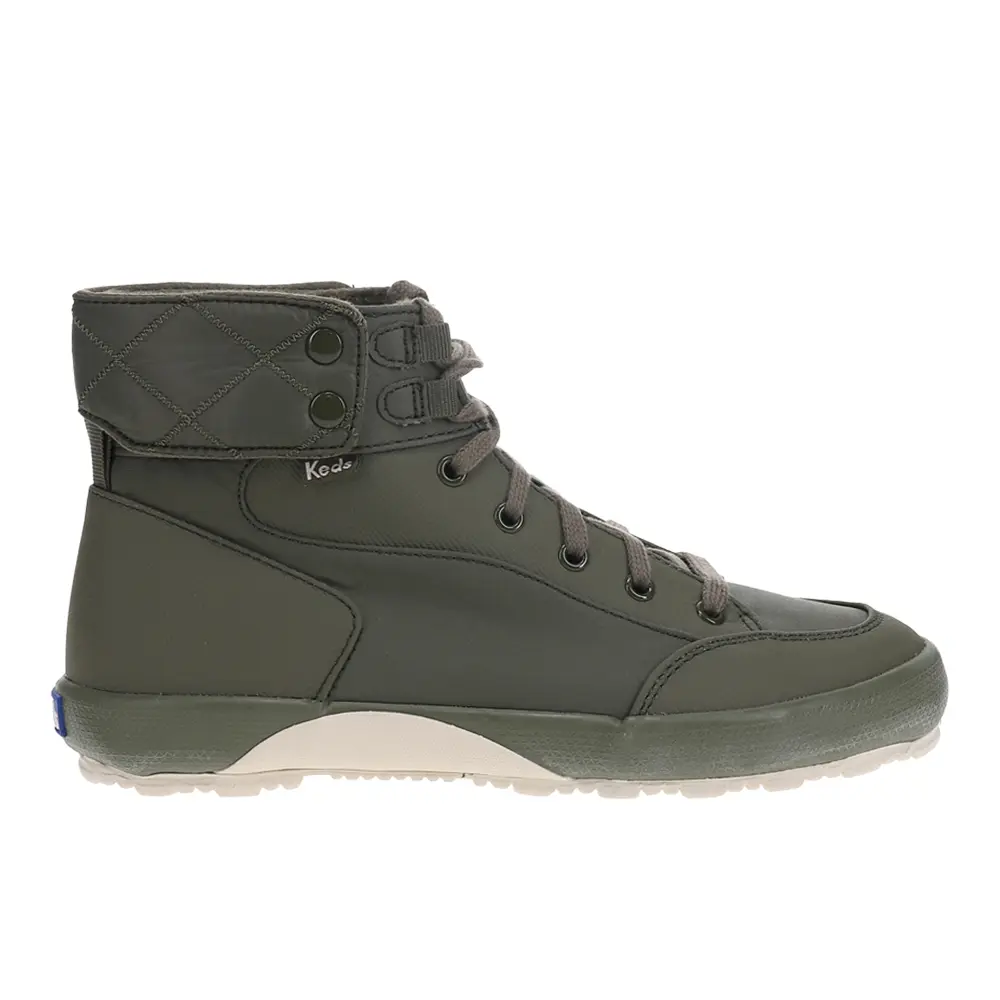 Keds Womens Scout Iv Switch Splash Lace Up Casual Boots Ankle Low Heel 1-2" - Green