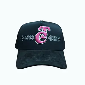 Tomateros Diamantada Baseball Cap with Pink Logo and Rhinestone Accents for Stylish Outfits