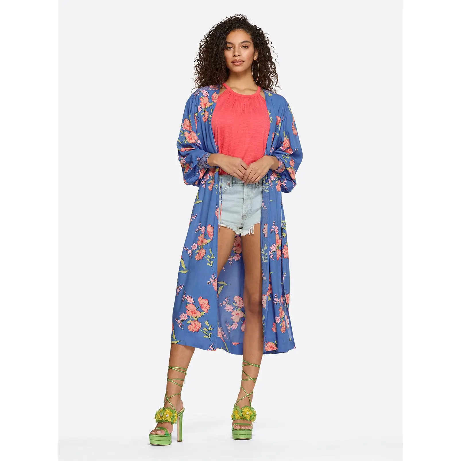 Amalia Kimono in Happy Floret
