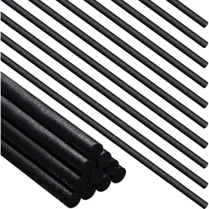 Graphite Stir Rod for Melting, Casting & Refining Gold, Silver, Copper-12 In Length, 5/16 In Diameter - 4 Pieces