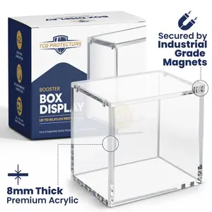 Premium Pokemon Acrylic Booster Box Display Case