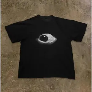 180g【100%cotton】Dark Wind Eye T-Shirt, Unisex Graphic Tees Gothic Grunge Y2k Emo Scene Amity Affliction Style Clothes Menswear Womenswear Streetwear