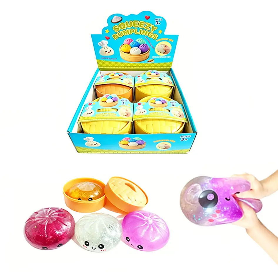 Jumbo 5.5 inches Squishy Dumpling Mystery Surprise