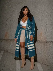 Teal Romance Cardigan