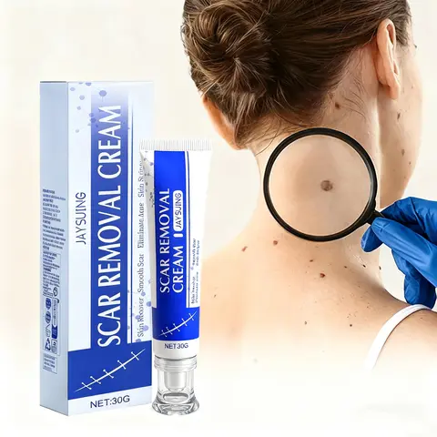 Professional Scar Removal Cream, Advanced Silicone SkinRepair Gel for Burn,Acne Old Scar Removal Cream for Face &Body I Fades Dark Scars