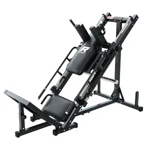 RitFit BLP01 3-In-1 Leg Press And Hack Squat Machine with Steel Foot Pedals and Anti-Slip Patterns home gym hip abduction machines