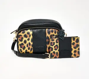 Pom Pom London Original Crossbody with RFID Slim Card Case