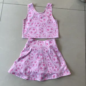 Girl Atheletic Clothes Football Yoga Outfit Quick Dry Sports Clothes