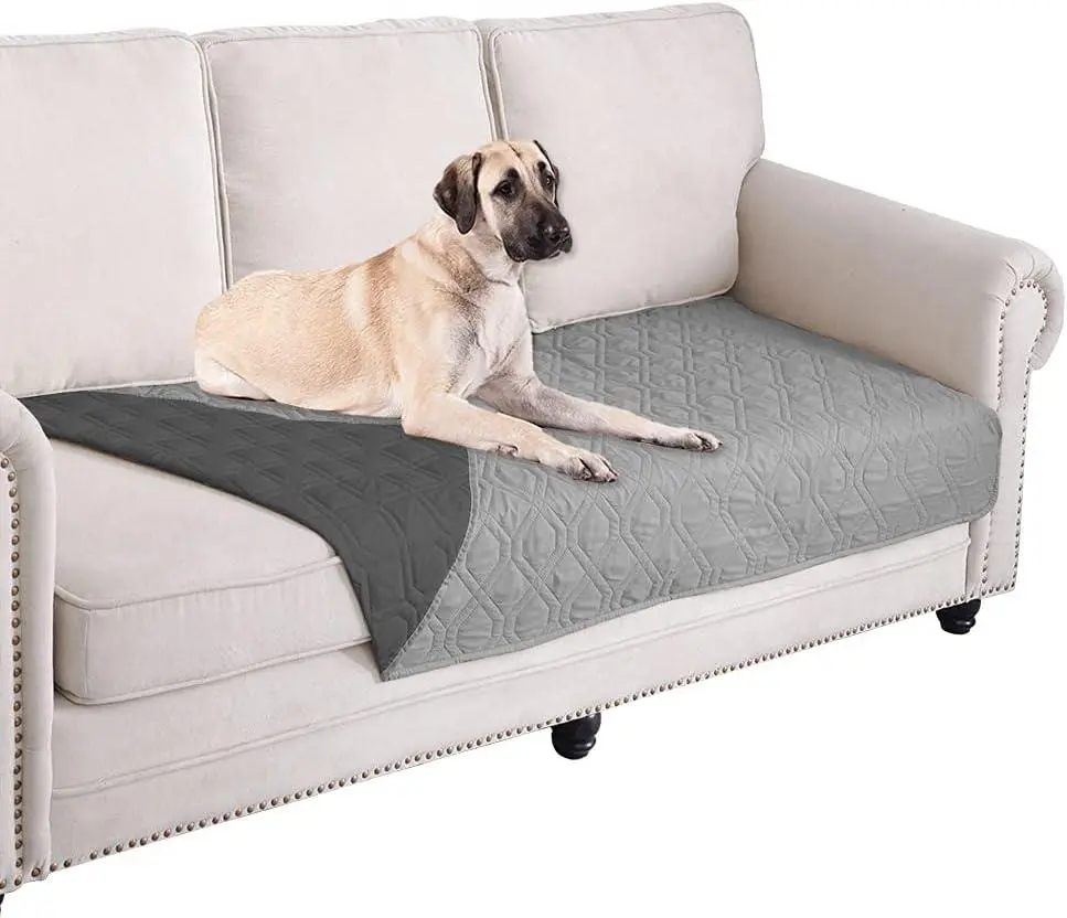 Waterproof Dog Bed Cover Pet Blanket – Reversible Furniture Protector for Couch, Sofa & Bed, Soft Durable Pet Blanket for Dogs & Cats, Washable Waterproof Pet Cover for Sofa Protection & Home Pet Supplies