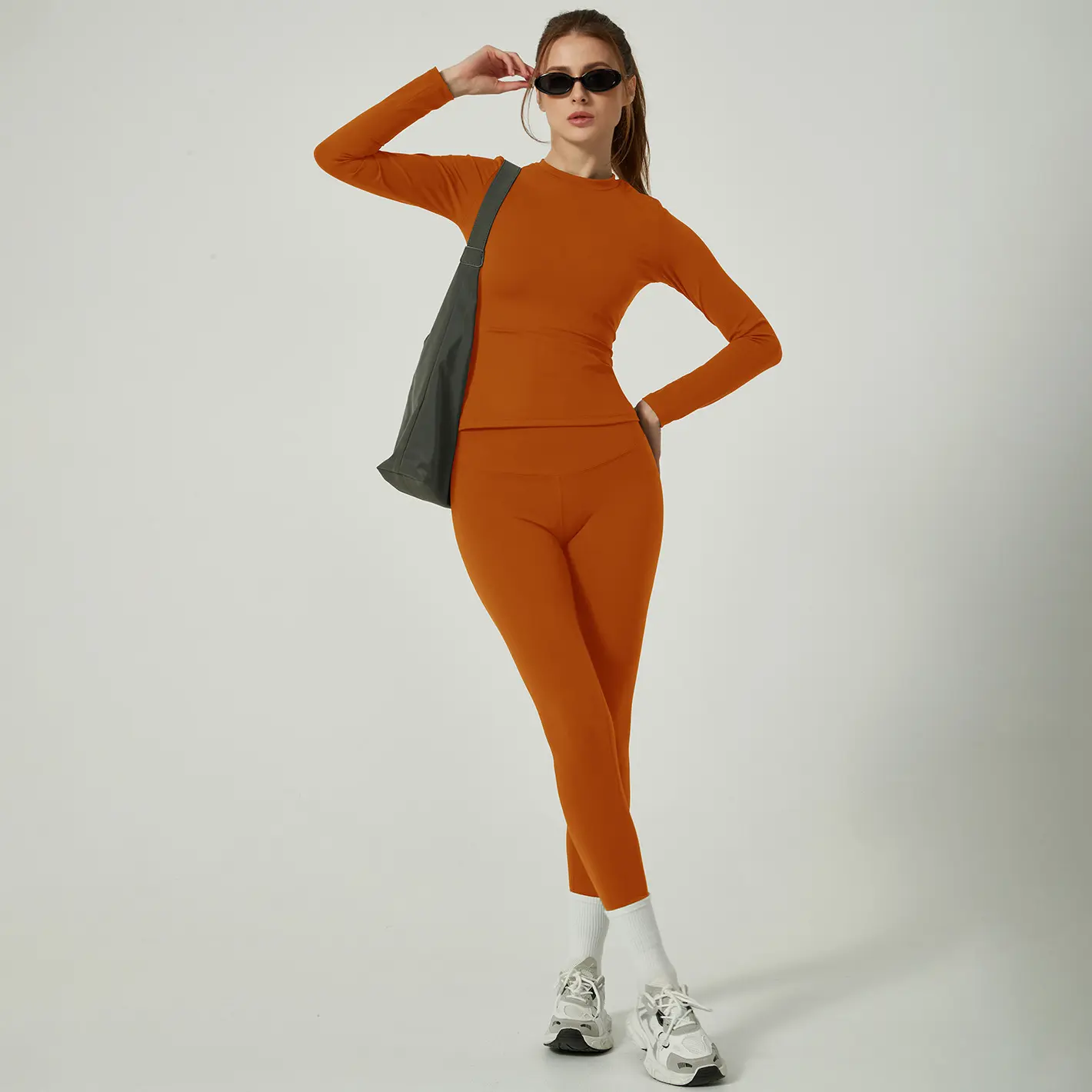 Orange [long-sleeved + long-pants]