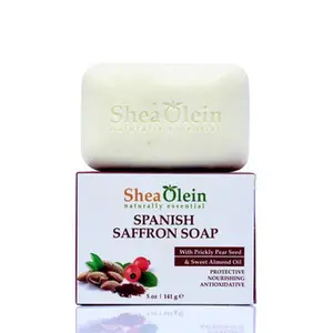 Spanish Saffron Soap with Prickly Pear Seed & Sweet Almond Oil
