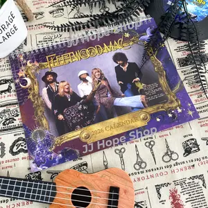 Fleetwood Mac 2026 Wall Calendar, Music Rock Band Calendar, Celebrity Unique Holiday Gift Fans, Funny Gift For Friends, New Year