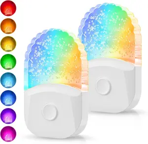 New Deal -Led Night Light, Night Lights Plug into Wall, Amber Night Light, Plug in Night Light, Dusk to Dawn Night Light 4Pack, Dimmable Night Light, Baby Night Light for Bedroom, Kids Room, BathroomNew Deal -