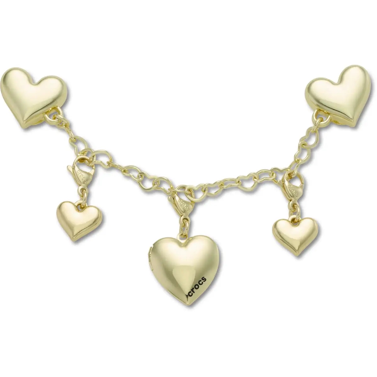 Crocs Jibbitz Charm Chain Shoe Charms, Jewelry-Inspired Designs to Personalize Shoes, Totes, and Bags