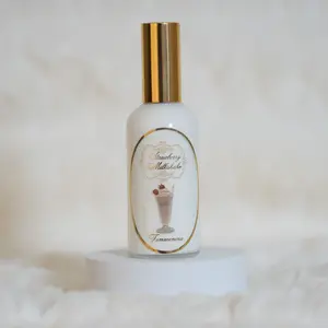 Strawberry Milkshake  Hair Mist, Concentrated formula, A Delicate Mist of Lasting Elegance for Your Hair, Lightweight Vegan