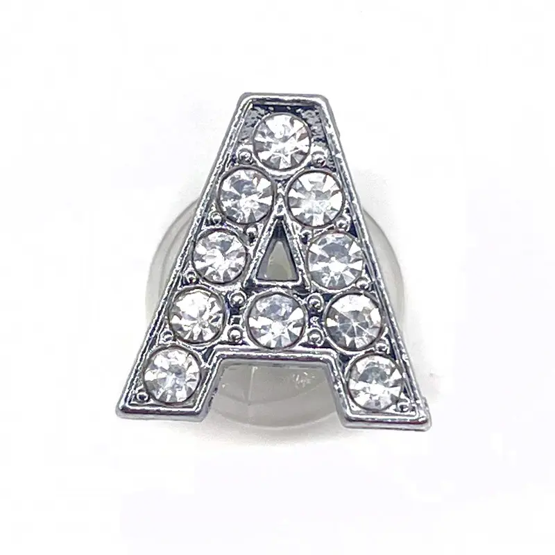 PVC A-Z Letter & 0-9 Number Shoe Decorative Charms, Basic DIY Accessories for Clogs & Sandals, Party Favors for Adults & Kids, S