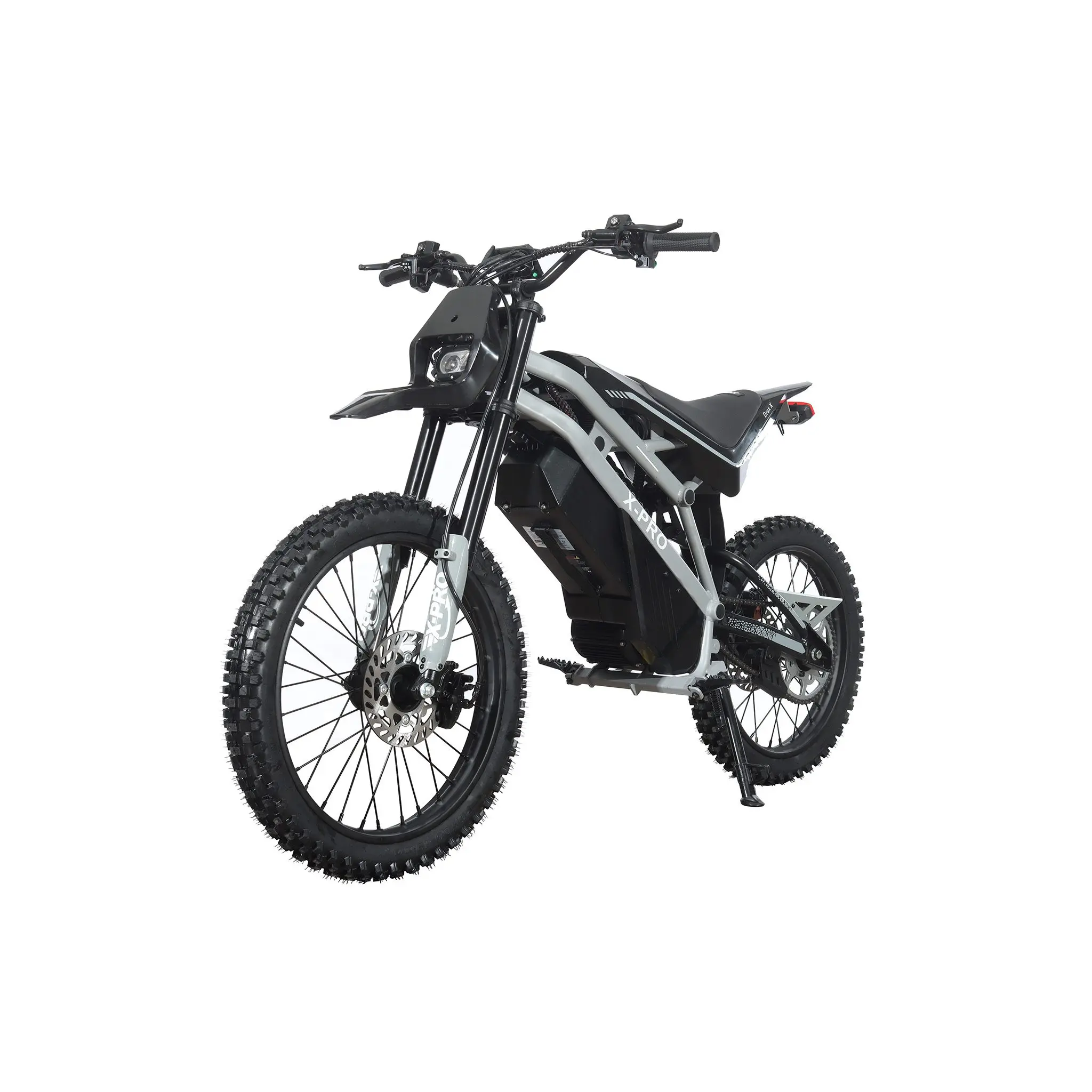 X-PRO Drax X Fat Tire Ebike - 5000W High-Performance Brushless Motor, 60V 27Ah Removable 60W & Above Battery, 19"/17" Tires, Advanced Full Suspension, 50+ MPH Top Speed, Front Fender, Dual Braking, Handle Bar Brackets, IPX4 Off-Road Adult Sporty Bike