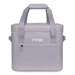 RTIC Outdoors 30 Cans Ultra-Tough Soft Sided Cooler - Lilac Purple: Vinyl Liner, 6 lbs
