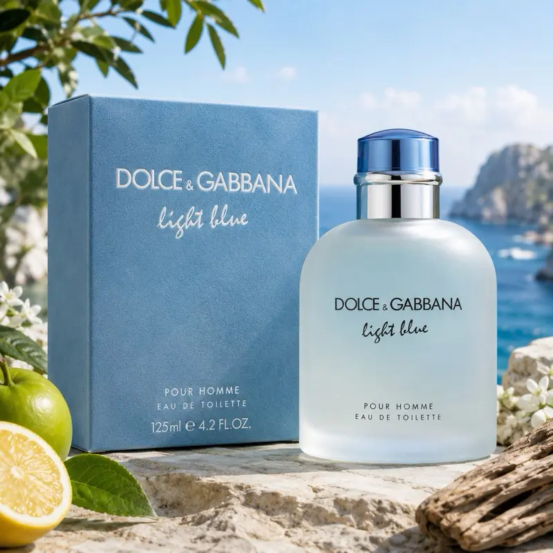 Dolce & Gabbana Light Blue Men EDT 125 ML ( 4.2 Oz )