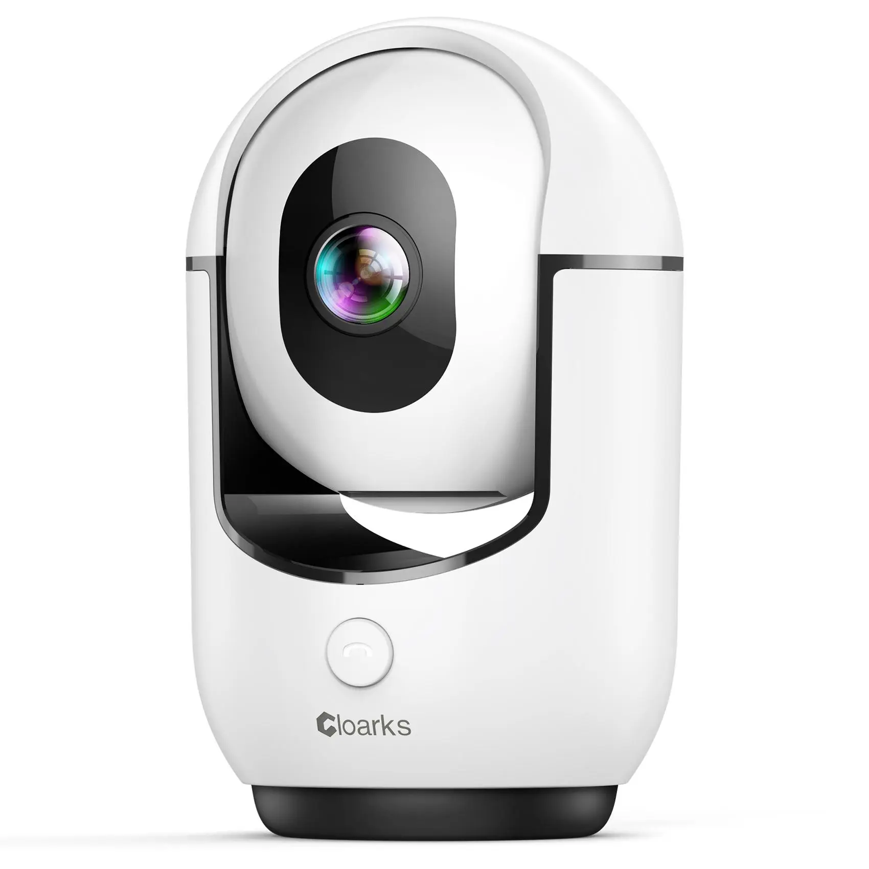Cloarks Indoor nursery Camera,2K Pan/Tilt Security Camera, WiFi Indoor for Home Security with AI Motion Detection Color Night Vision Card Monitor