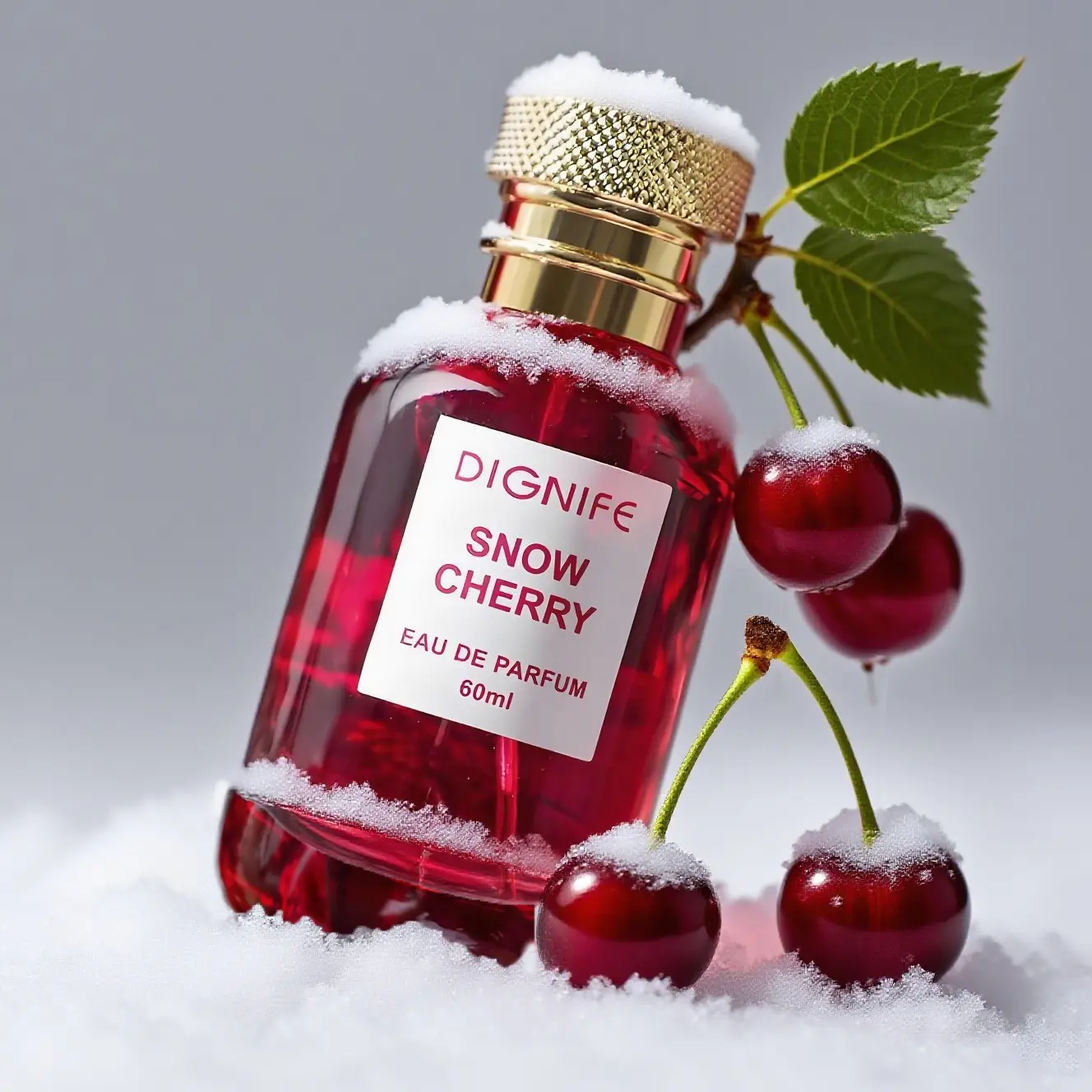 Snow Cherry Women’s Fragrance 60ml - Floral Citrus Perfume Enchanting Floral Citrus Sweet & Fruity Notes | Lightweight Daily Fragrance Fruit Floral Scent Floral Fruity Scents