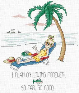 So Far So Good Counted Cross Stitch Kit