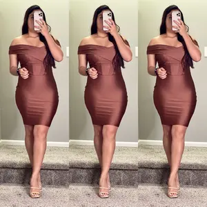 Raquel Dress (Chocolate)