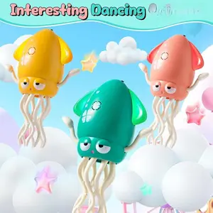 Dancing Octopus Toy for Kids – Light-Up Musical Crawling Toy with Fun Movements, Bright LED Lights, Sensory Development – Safe & Durable Gift for Toddlers, Boys & Girls Ages 3+