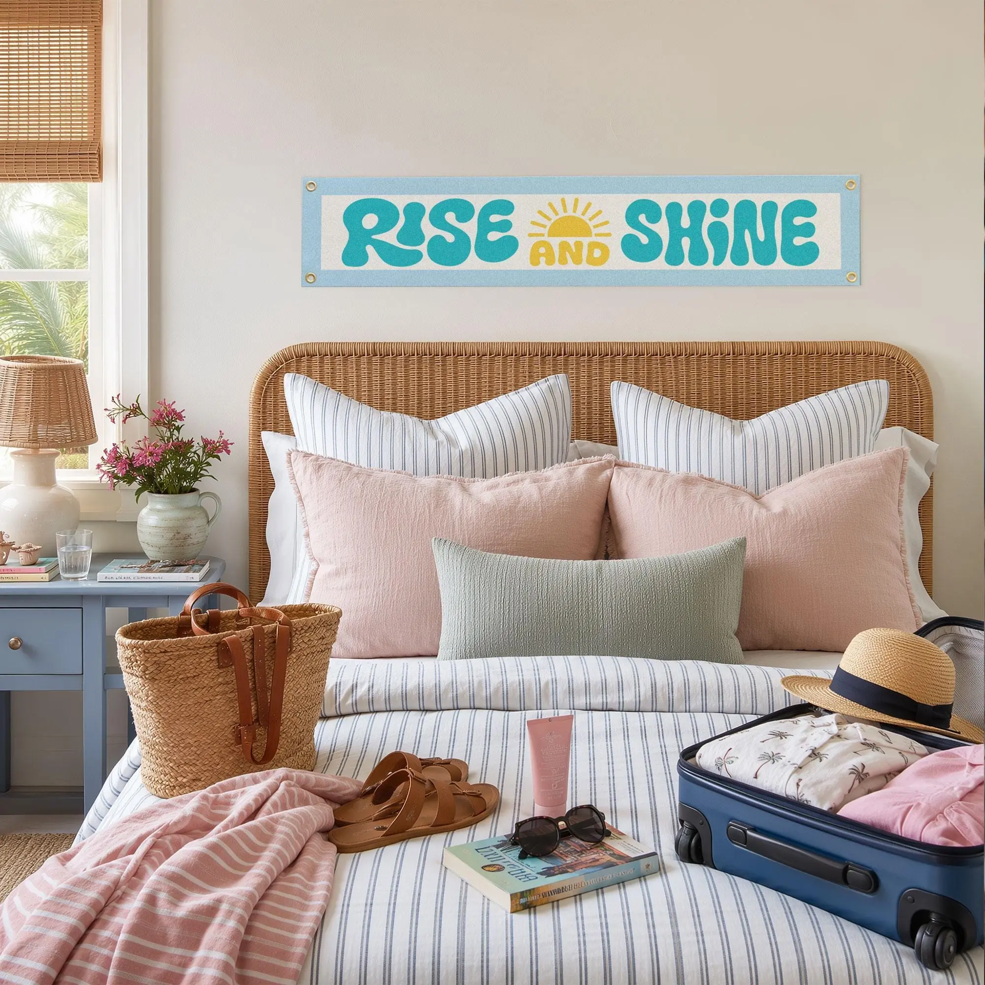 Rise & Shine Felt Banner