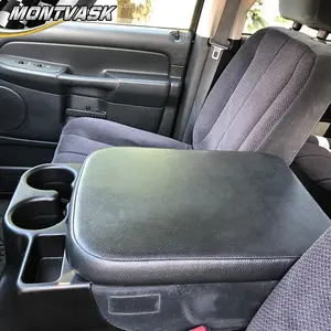 CROSSDESIGN Fit For 2003-2012 Dodge Ram 1500 2500 3500 Matte Black Center Console Cup Holder