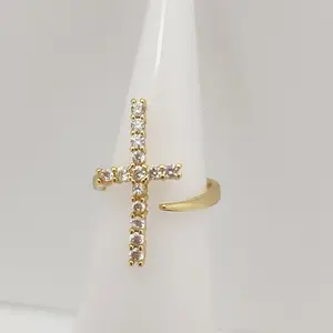 Gold Laminated Adjustable Ring for Daily Use Elegant Design Versatile Appeal Perfect Daily Companion