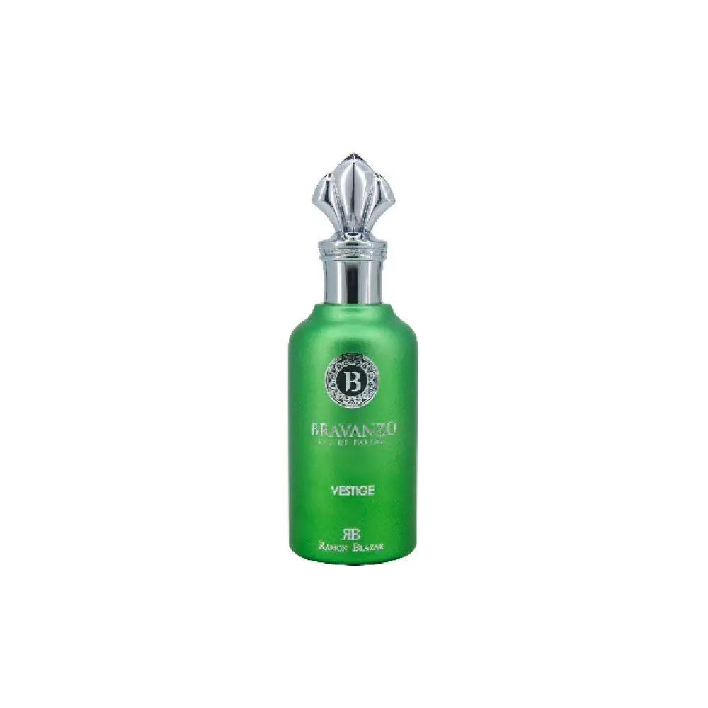 Dumont Bravanzo Vestige Eau de Parfum, Fresh Aromatic Unisex Fragrance for Daily Wear with Notes of Citrus, Ginger, and Vetiver, 3.4 oz, Edp Liquid Colognes, 3.4 Fl Oz, Invigorate Mood