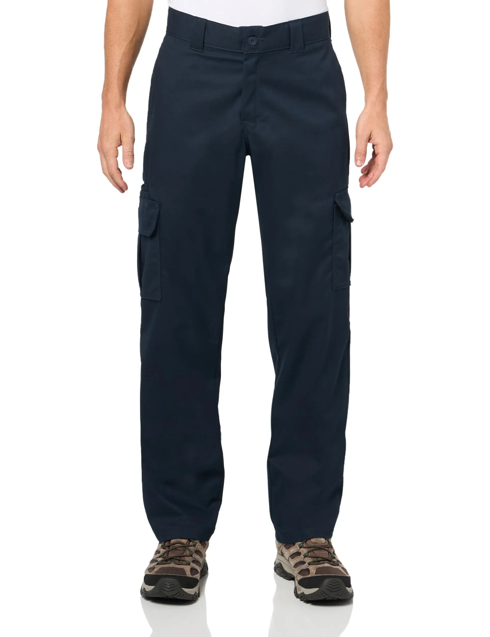 Dickies Men's Regular Fit Flex Fabric Multi-Pocket Cargo Pants - Moisture-Wicking, Wrinkle-Resistant, Easy-Care Stain-Release, Wipe Clean Menswear Bottoms Trouser for Work