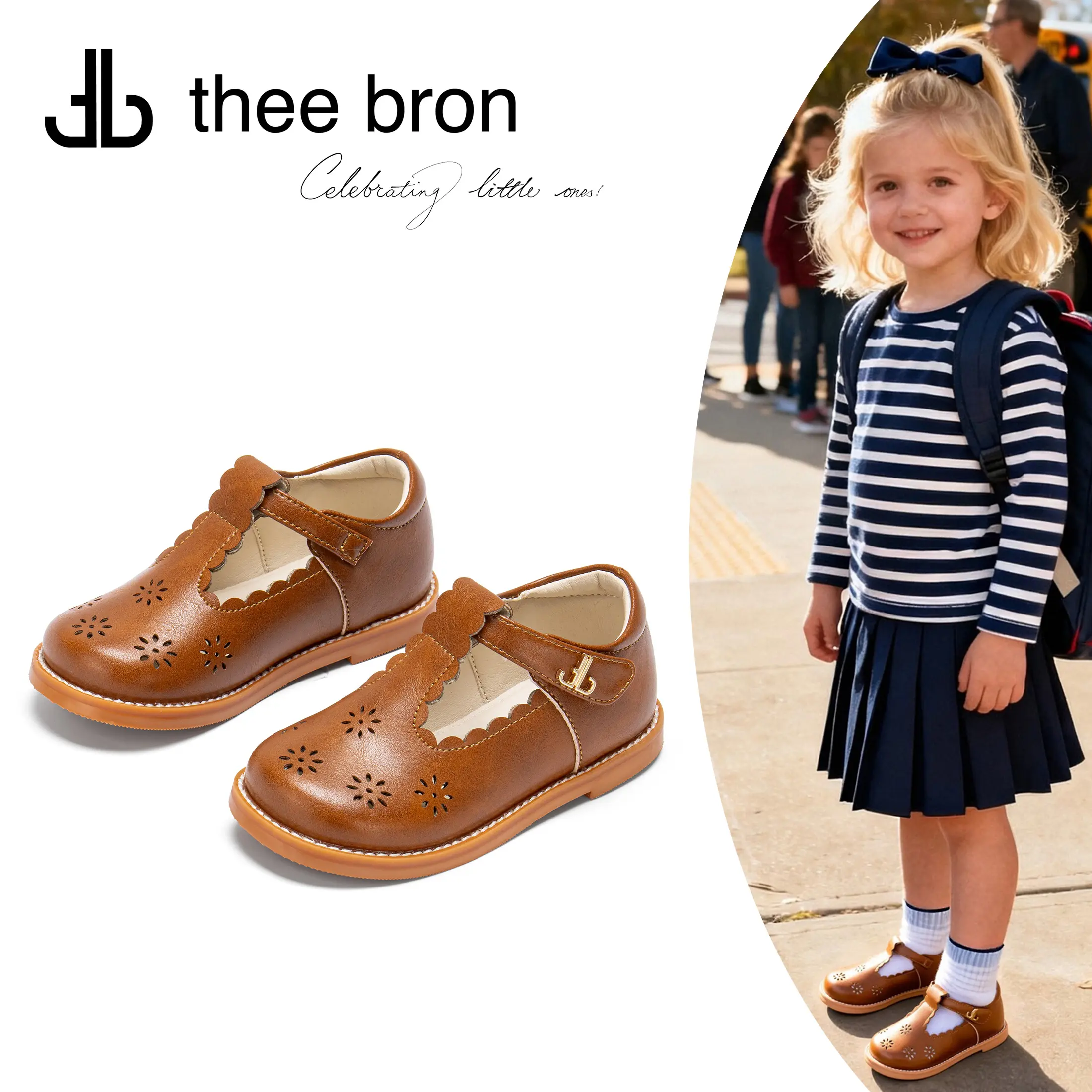 The "First Day of School" Shoe That Lasts All Year. This durable kids' oxford is both handsome & playground-ready