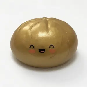 Mystery Squishy Bao Bun - 1pc Durable Glow-in-the-Dark ADHD Relief Toy, Portable Unisex Anxiety Fidgets, Stress Relief Fidget Toy