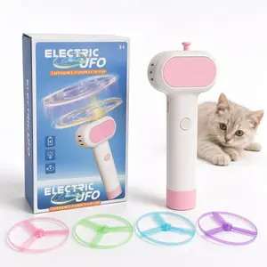 Fetch , - Automatic Launcher, Up to 20m Range, No Winding Needed, USB-C Rechargeable Flying Disc , Interactive  , Indoor Outdoor Use