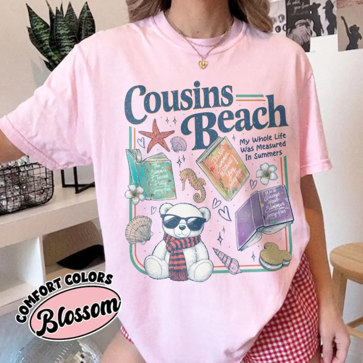 Summer I Turned Pretty Cousins Beach Shirt Comfort Colors, We Will Always Have Summer, Team Conrad Belly Jeremiah Tee, Movie Fan Merch woman