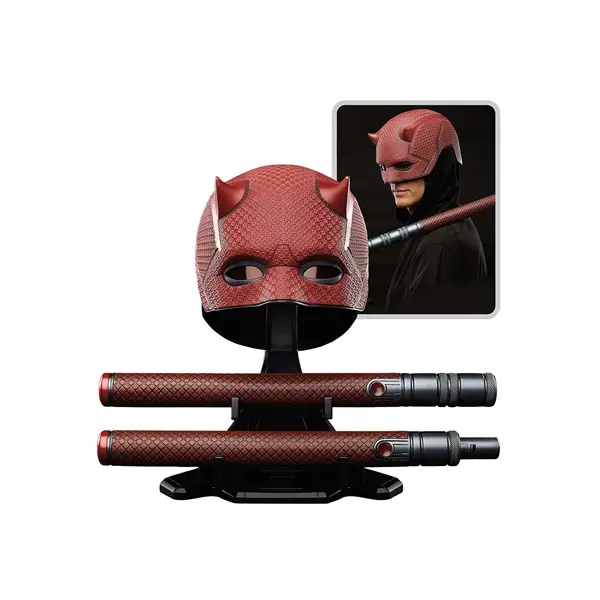 Marvel Legends Daredevil: Born Again Mask and Billy Club Replica Prop