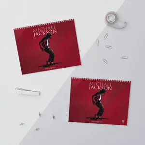 MJ 2026 Wall Calendar, King of Pop MJ Calendar, Monthly Planner, Music Lover Gift for Fans