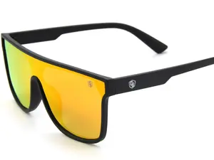 Canyon Six Remedy Sunglasses | Tangerine Gleam Polarized Edition