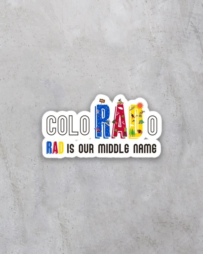 ColoRADo Sticker