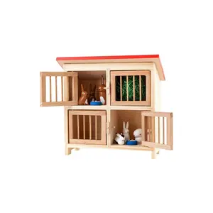 Alexander Taron 043-003-1 Dregeno Easter Ornaments Rabbit Hutch